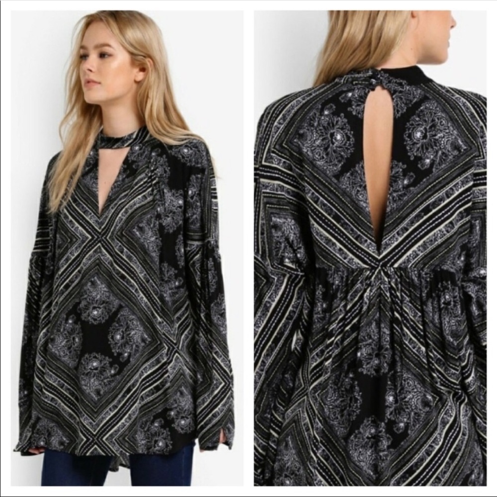 NWT Free people keyhole tunic - Picture 3 of 8